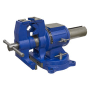 Sealey Vice Cast Iron Multifunction Swivel Base 150mm MFV150 Sealey - Dynamic Drive
