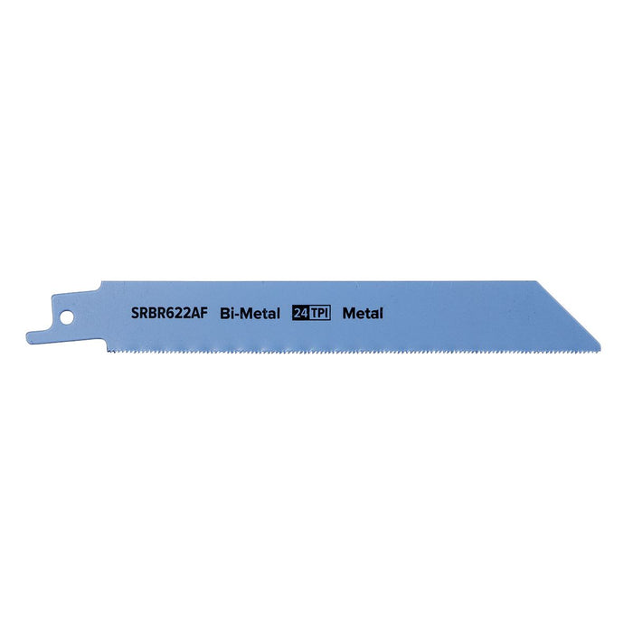 Sealey Reciprocating Saw Blade Metal 150mm 24tpi Pack of 5 SRBR622AF Sealey - Dynamic Drive