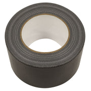 Sealey Duct Tape 75mm x 50m - Black DTB75 Sealey - Dynamic Drive