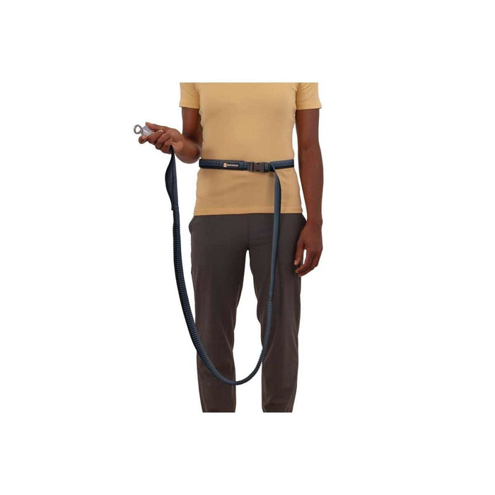 Ruffwear Roamer Bungee Dog Running Lead in Granite Grey (2.2 to 3.4m) Ruffwear - Dynamic Drive