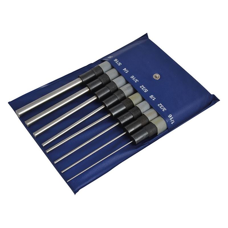Faithfull Long Series Pin Punch Set, 8 Piece Faithfull - Dynamic Drive