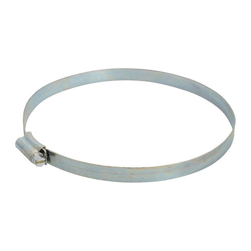 Faithfull 6X Hose Clip - Zinc MSZP 120 - 150mm Faithfull - Dynamic Drive