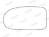 Summit Stick-On Standard Mirror Glass fits Daewoo Nubira LHS Summit - Dynamic Drive