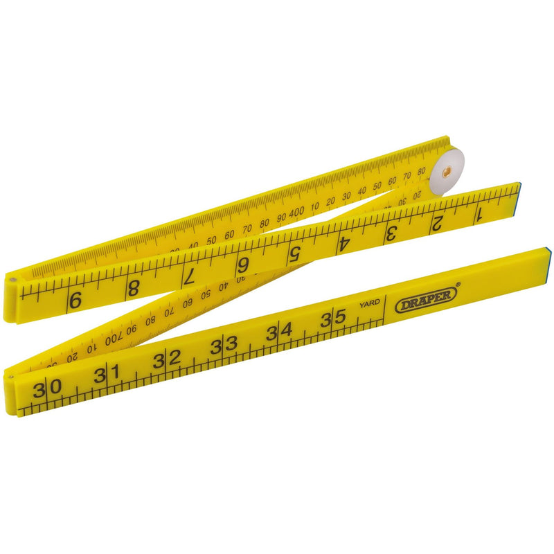Draper Plastic Folding Rule, 1m 20700 Draper - Dynamic Drive