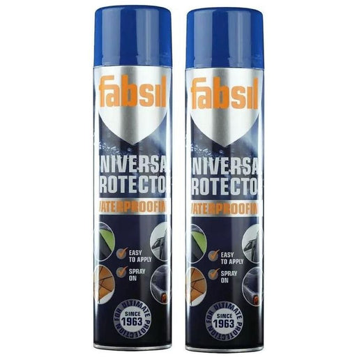 2x Grangers Fabsil Universal Aerosol Waterproofing Reproofing Spray 600ml Fabsil - Dynamic Drive