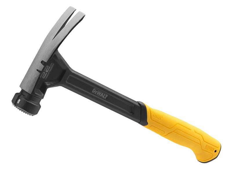 Dewalt Rip Claw Milled Face Hammer 616g (22oz) Dewalt - Dynamic Drive