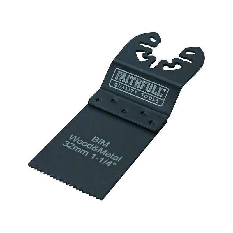 Faithfull Bi-Metal Flush Cut Wood/Metal Blade 32mm Faithfull - Dynamic Drive