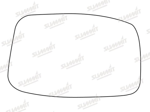 Summit Stick-On Standard Mirror Glass fits Peugeot 807 02 on RHS Summit - Dynamic Drive