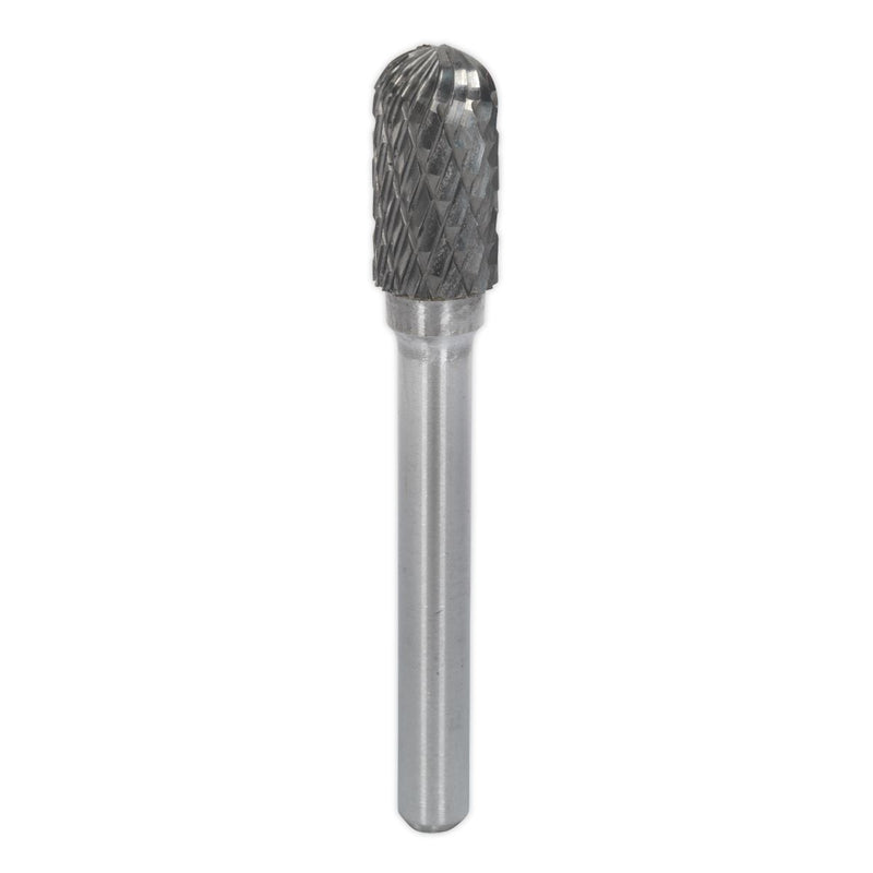 Sealey Tungsten Carbide Rotary Burr Cylindrical Ball Nose10mm SDB02 Sealey - Dynamic Drive