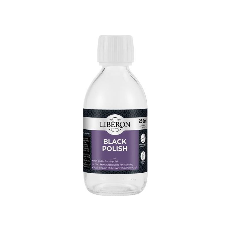 Liberon Black Polish 250ml Liberon - Dynamic Drive