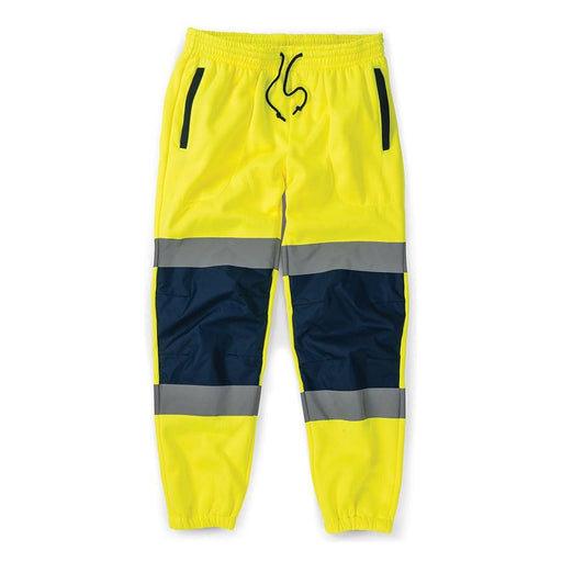 Tough Grit Hi-Vis 2-Tone Jogger Yellow/Navy XXL Tough Grit - Dynamic Drive