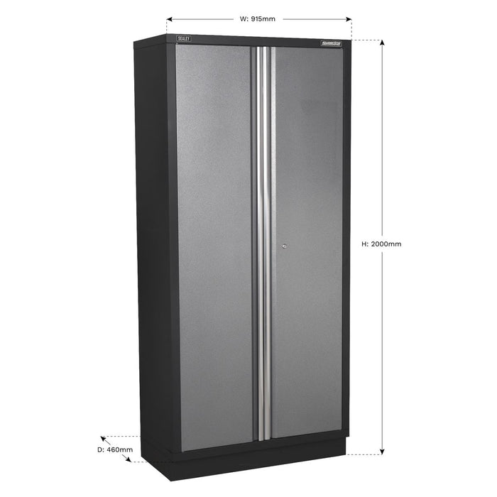 Sealey Modular Floor Cabinet 2 Door Full Height 915mm APMS56 Sealey - Dynamic Drive