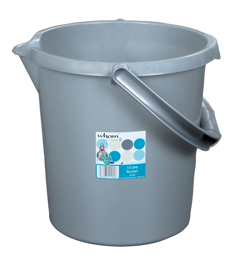 10L Bucket Silver Unbranded - Dynamic Drive