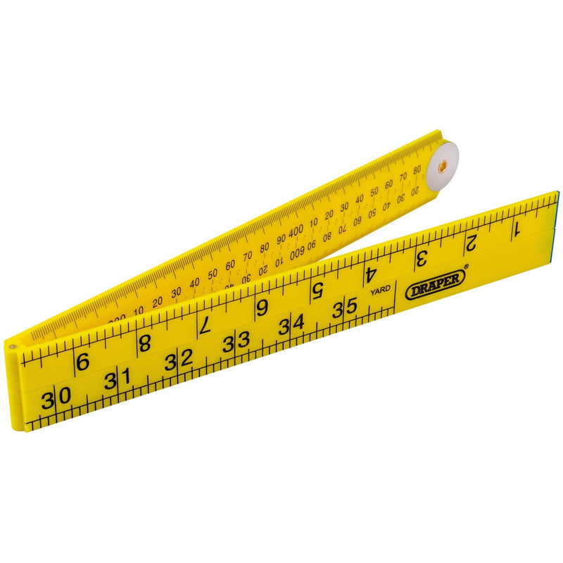 Draper Plastic Folding Rule, 1m 20700 Draper - Dynamic Drive