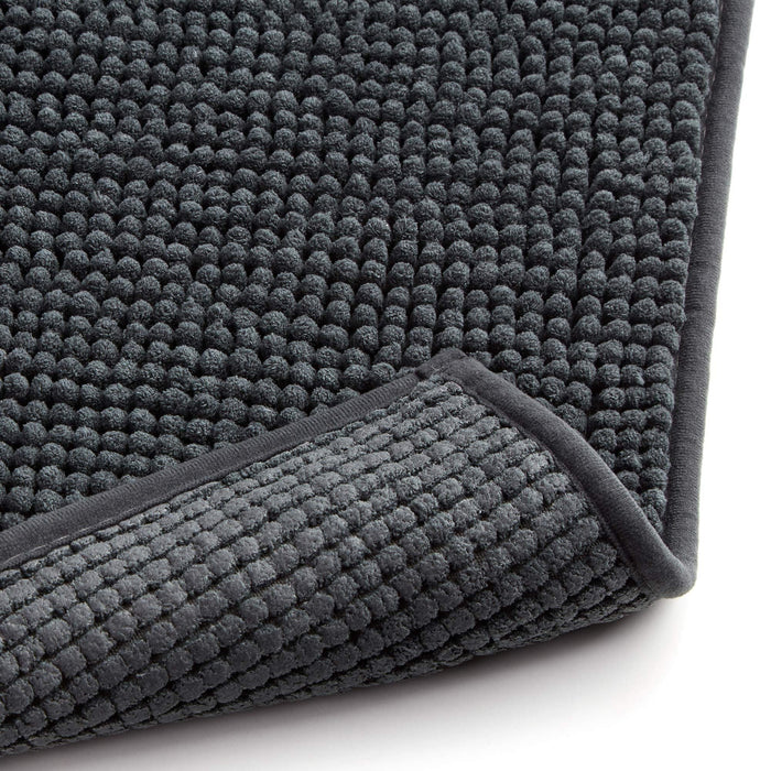 Bath Mat 80 X 50Cm Grey 632502 Rayen - Dynamic Drive