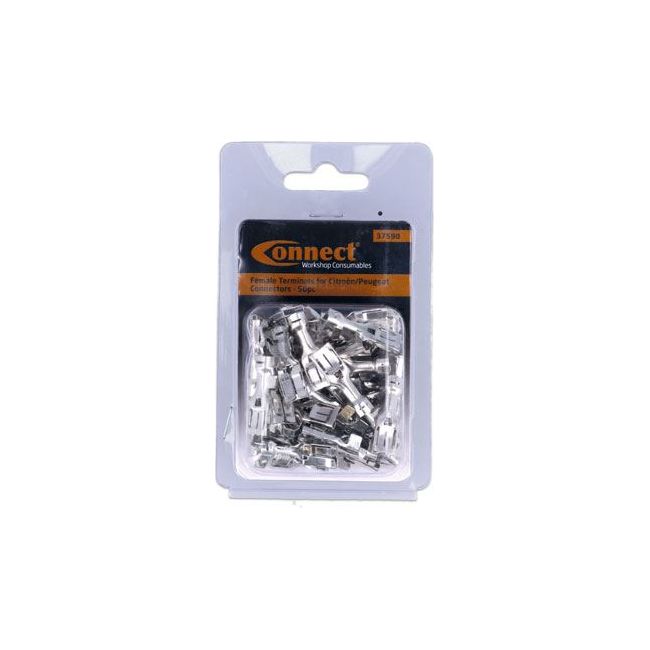 Connect Non-Insulated Female Terminals 50pc 37590 Tool Connection - Dynamic Drive