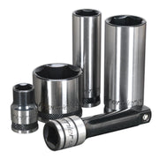 Sealey Socket Set 34pc 3/8"Sq Dr WallDrive Metric Black Series AK7971 Sealey  - Dynamic Drive