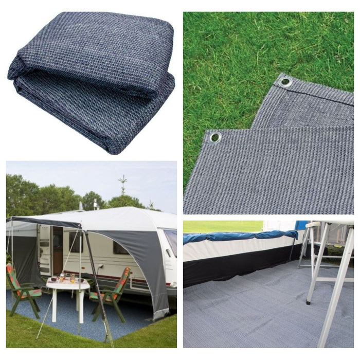 Breathable Caravan Awning Tent Groundsheet 2.5M X 6.5M Streetwize - Dynamic Drive