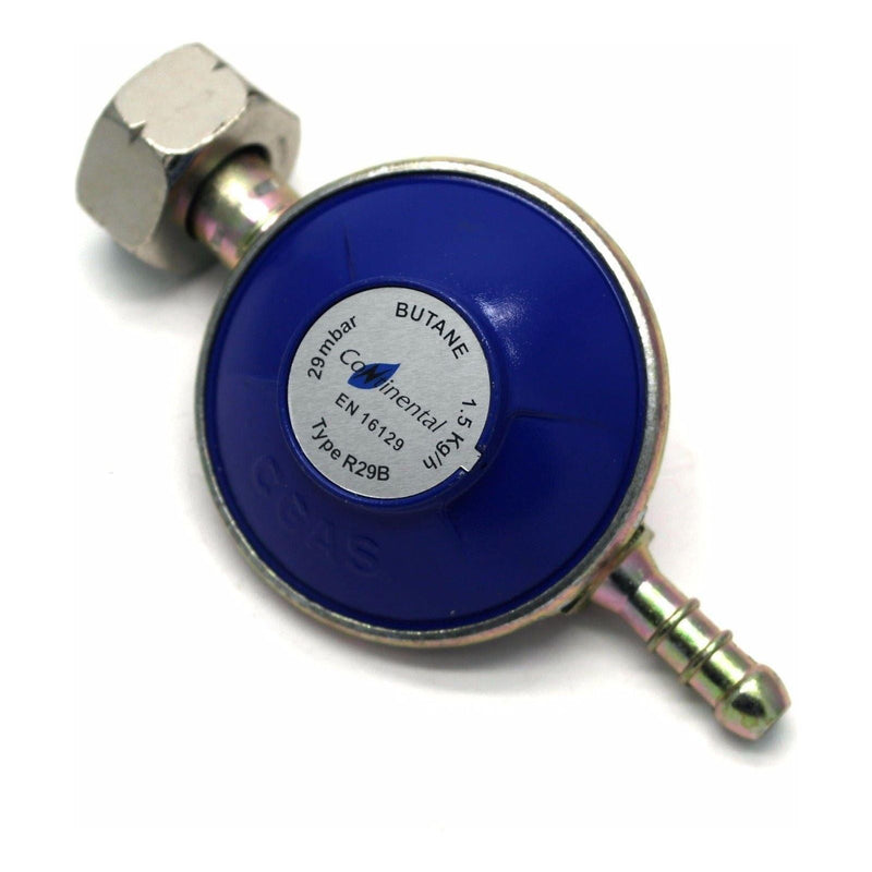 Butane Gas Regulator with 2m Hose And Clips Fits Calor Gas 4.5kg Cylinders ONLY Crusader - Dynamic Drive