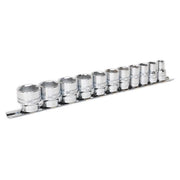 Sealey AK2740 11pc 3/8" Dr Lock On Imperial Socket Set up to 85% Rounded Nuts Sealey  - Dynamic Drive