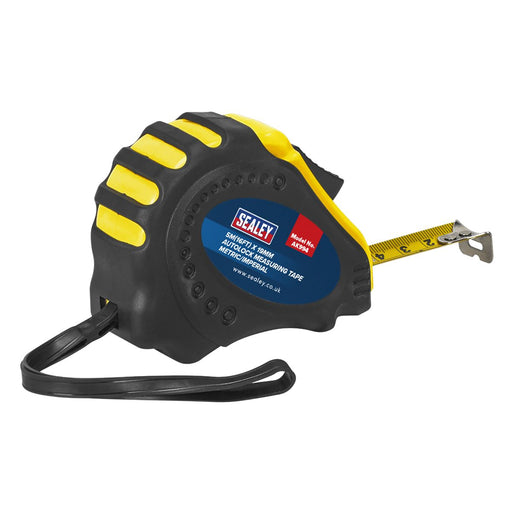 Sealey Metric/Imperial Auto Lock Tape Measure 5m(16ft) x 19mm AK994 Sealey - Dynamic Drive
