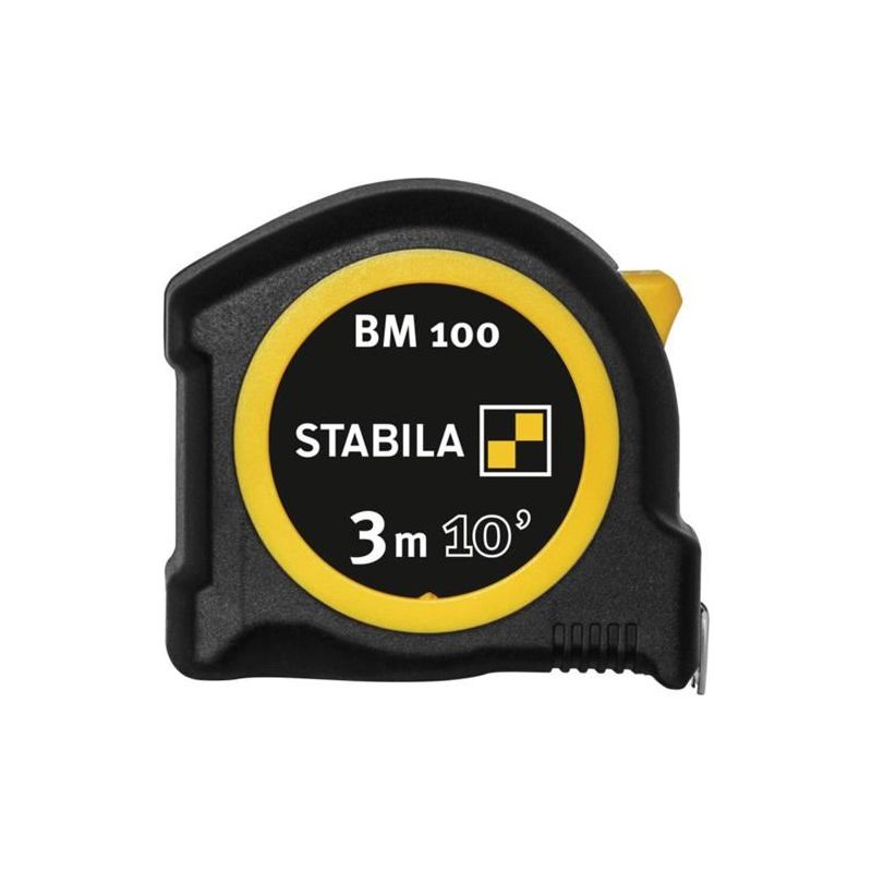 Stabila BM 100 Compact Pocket Tape 3m/10ft (Width 19mm) Stabila - Dynamic Drive