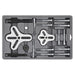 Sealey Steering Wheel & Harmonic Balancer Puller Set 18pc PS977 Sealey - Dynamic Drive