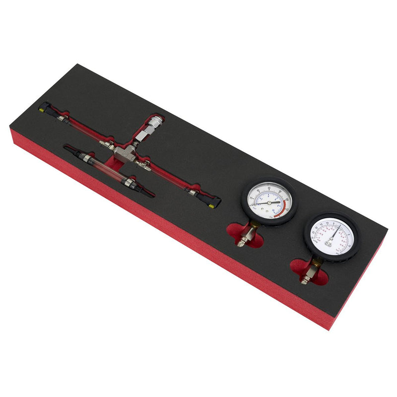 Sealey Fuel Pressure Gauge Set VS550 Sealey - Dynamic Drive