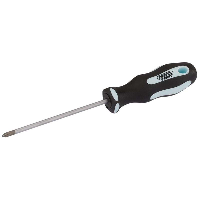 Draper PZ TYPE Soft Grip Screwdriver, No.0 x 75mm 03457 Draper - Dynamic Drive