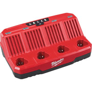 Milwaukee M12C4 M12 4 Bay Multi Charger Milwaukee - Dynamic Drive
