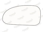 Summit Stick-On Standard Mirror Glass fits Hyundai Coupe LHS Summit - Dynamic Drive