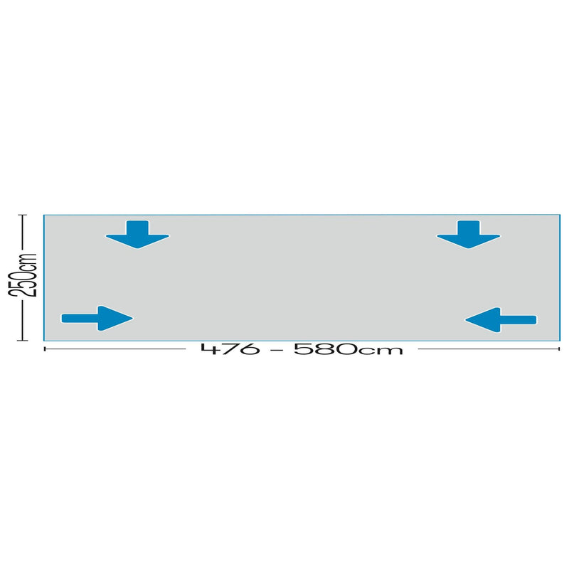 Galaxy 2 Air Full Awning (981cm - 1015 : Size 9 : M) 12037090000002 Quest - Dynamic Drive