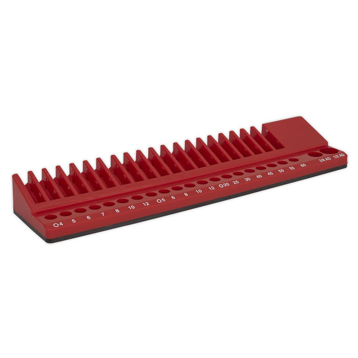 Sealey Premier Magnetic Bit Holder Tray 42 Bit Capacity 10mm Hex Drive Bits Sealey  - Dynamic Drive