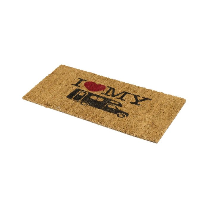 MDS1203 Reimo I Love My Motorhome Coconut door Mat 51649 UK Camping And Leisure - Dynamic Drive