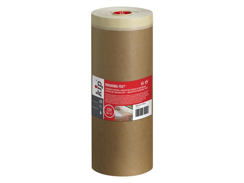 Kip® 234 Paper Masker Tape 300mm x 25m KIP® - Dynamic Drive