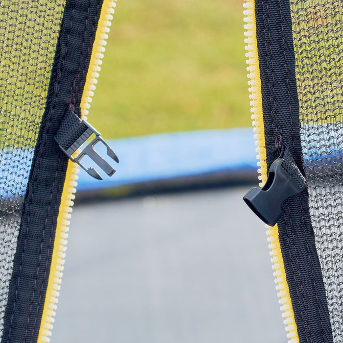 Dellonda 12ft Heavy-Duty Outdoor Trampoline with Safety Enclosure Net Dellonda  - Dynamic Drive
