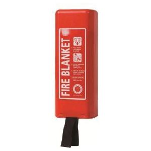 Fire Blanket & Rigid Holder 101-1486 UK Camping And Leisure - Dynamic Drive