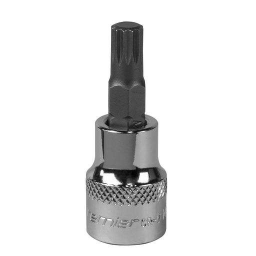 Sealey Spline Socket Bit M8 3/8"Sq Drive SBS006 Sealey - Dynamic Drive