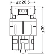 OSRAM LEDriving® SL, W21/5W, Amber, LED signal lamps, Off-road only Osram - Dynamic Drive