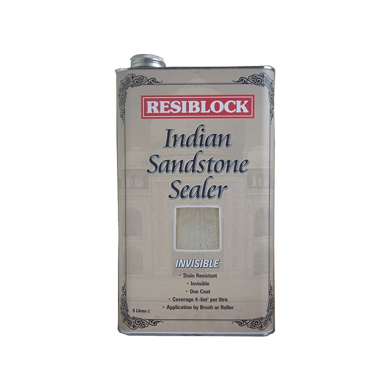 Everbuild Sika Resiblock Indian Sandstone Sealers Invisible 5 litre Everbuild Sika - Dynamic Drive