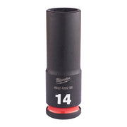 Milwaukee 14mm 3/8 Impact Socket Deep-1Pc Ne 4932480288 Milwaukee - Dynamic Drive