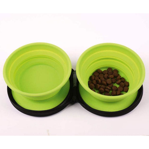 MDS1203 Reimo Twin Foldable Pet Bowls 99319 Camp 4 - Dynamic Drive