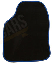 Sakura VR Blue Embroidered Edging Car Mat Set (Front & Rear) Universal Sakura - Bars 4 Cars