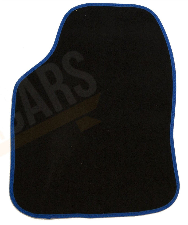 Sakura VR Blue Embroidered Edging Car Mat Set (Front & Rear) Universal Sakura - Bars 4 Cars