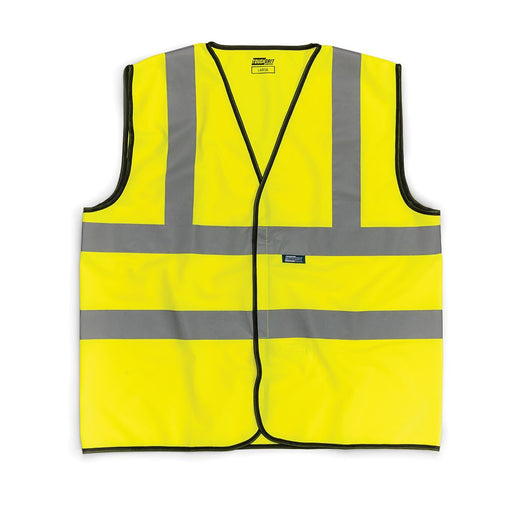 Tough Grit Hi-Vis Vest Yellow L Tough Grit - Dynamic Drive