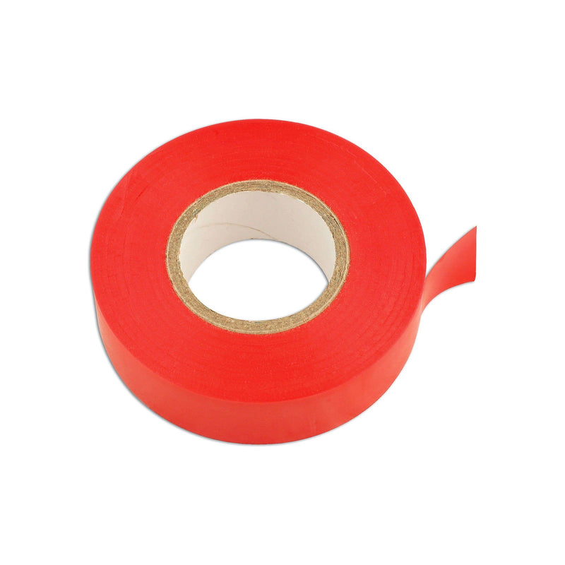 Tool Connection Red PVC Insulation Tape 19mm x 20m 10pc 30380 Tool Connection - Dynamic Drive
