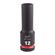 Milwaukee Hex Socket Shw 1/2 Deep 12mm-1Pc 4932480330 Milwaukee - Dynamic Drive