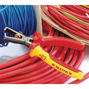 Draper Knipex 11 08 160UKSBE VDE Fully Insulated Wire Stripping Pliers, 160mm Draper - Dynamic Drive