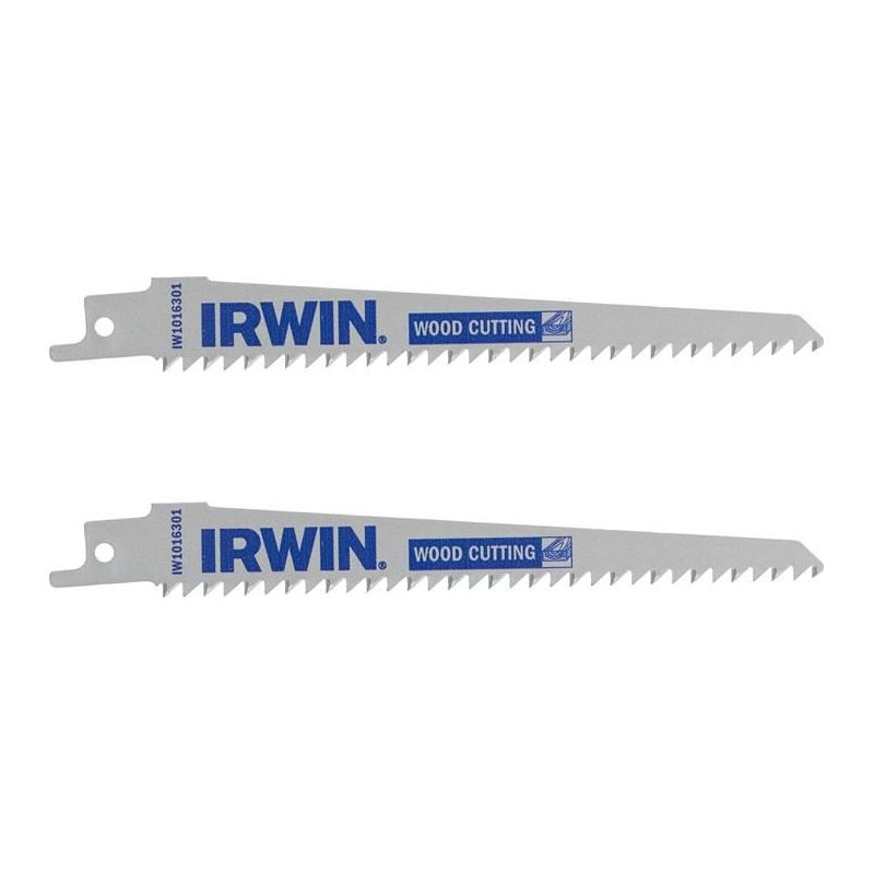 Irwin® Sabre Saw Blade Wood/PVC Cutting 152mm Pack of 2 IRWIN® - Dynamic Drive