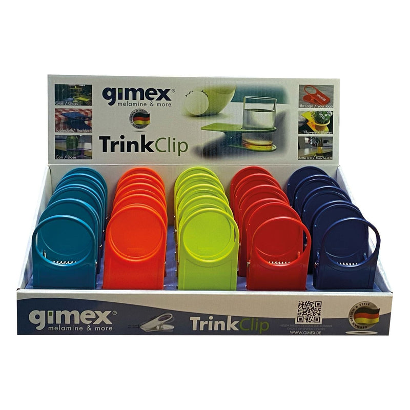 Table clip 5 colours (Display pack of 20) 100029 Quest - Dynamic Drive